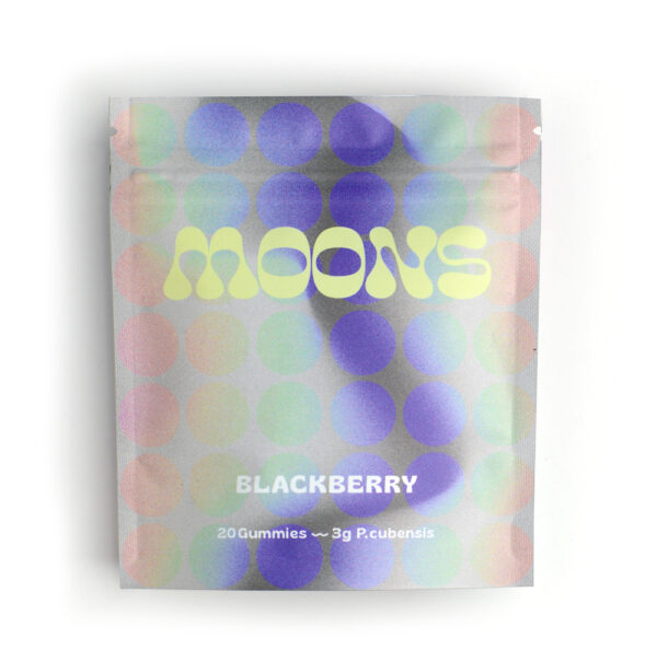 MOONS Toronto Botanical Gummies Blackberry 3000mg jar