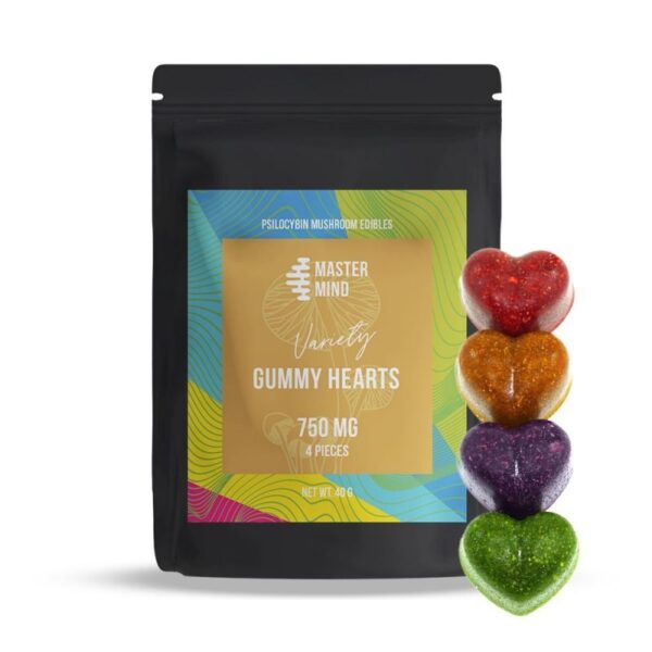 Mastermind Variety Pack Gummy Hearts 3000mg - Assorted Psychedelic Edibles